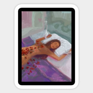 Sleeping beauty Sticker